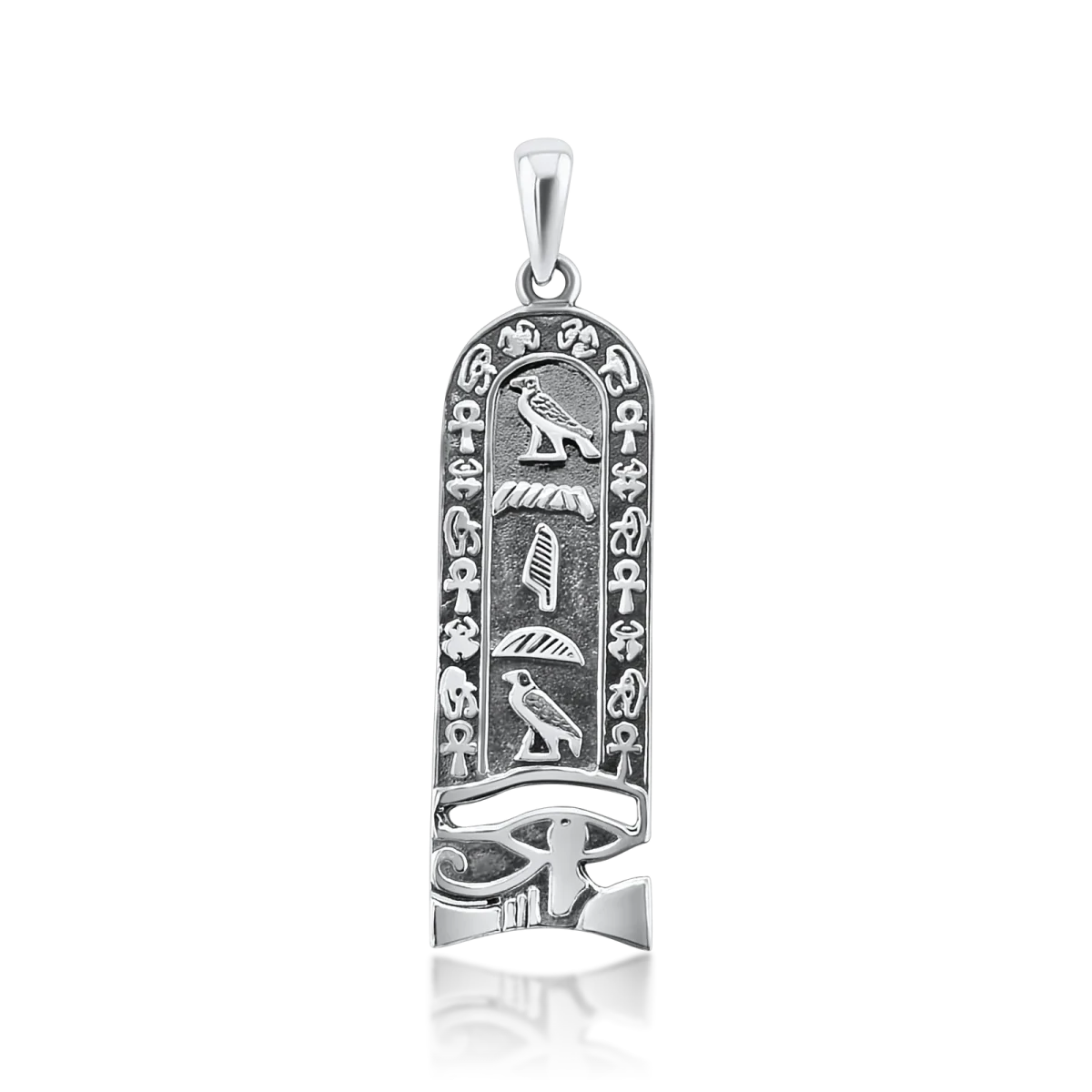 Amuletă de argint „Ochiul lui Horus”
