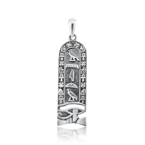 Amuletă de argint „Ochiul lui Horus”