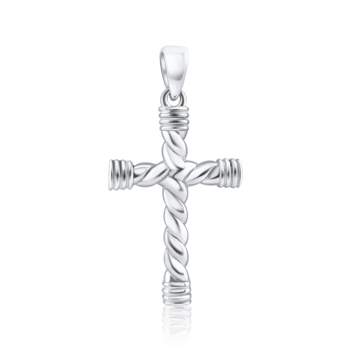 Cruce de argint „Conexiune spirituală”
