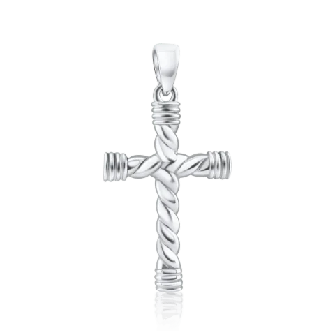 Cruce de argint „Conexiune spirituală”