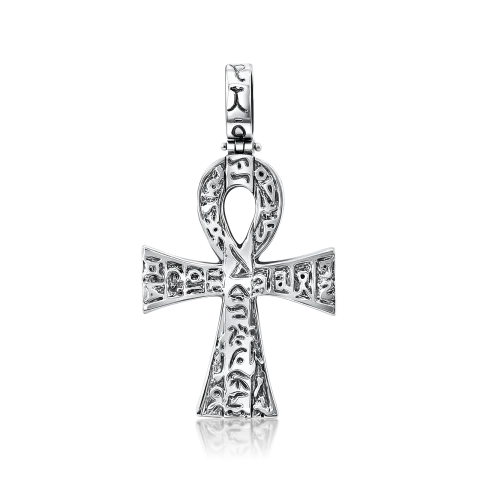 Cruce egipteană de argint „Ankh”
