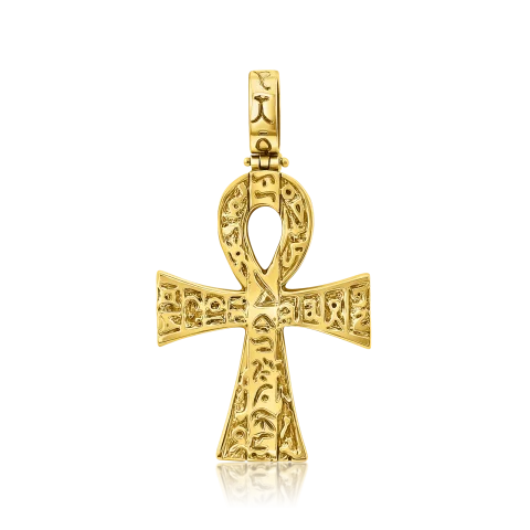 Cruce egipteană de aur „Ankh”