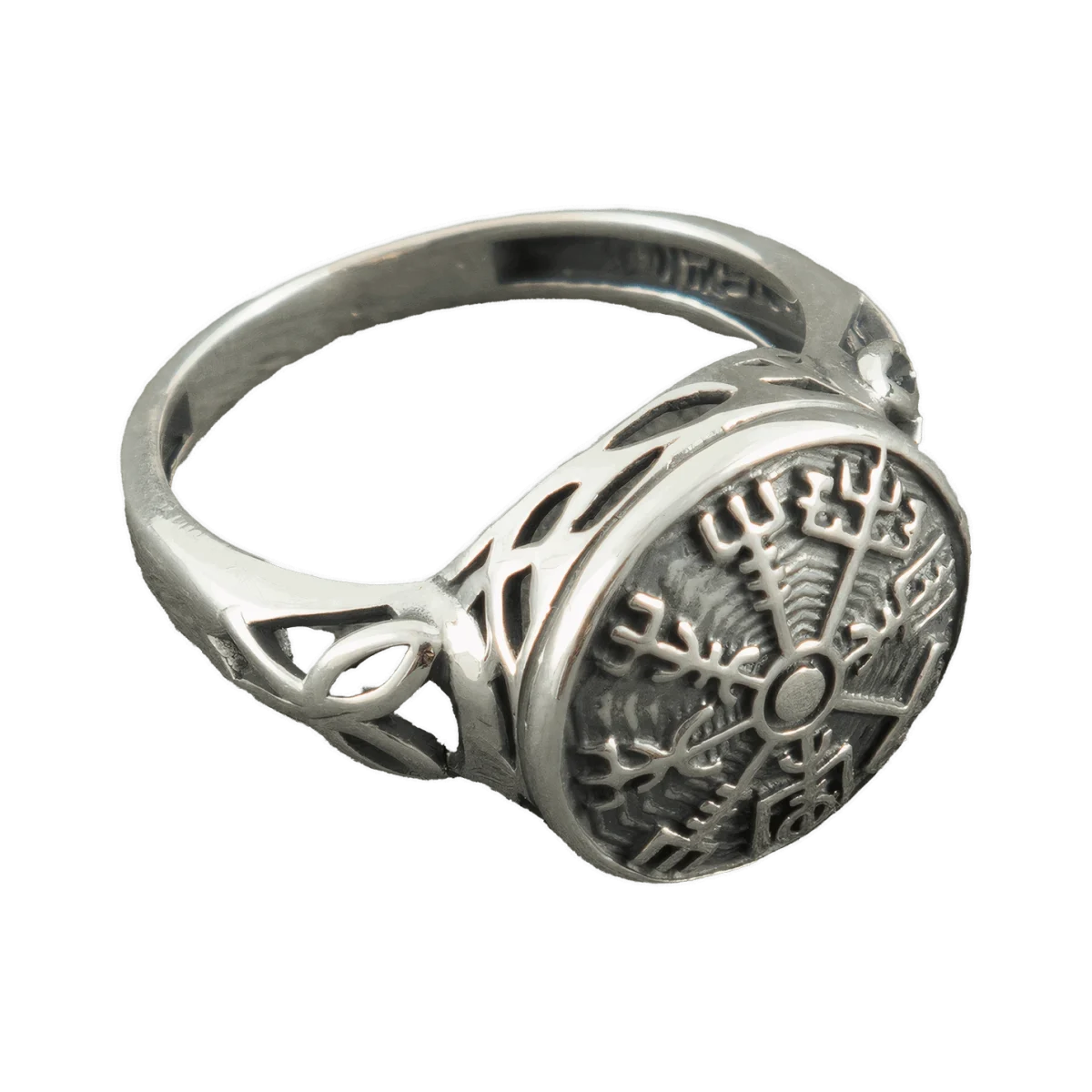 Inel de argint „Vegvisir”