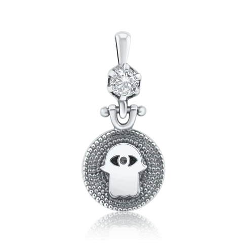 Kabbalah amulet de argint „Să-l atragi pe Cel unic”