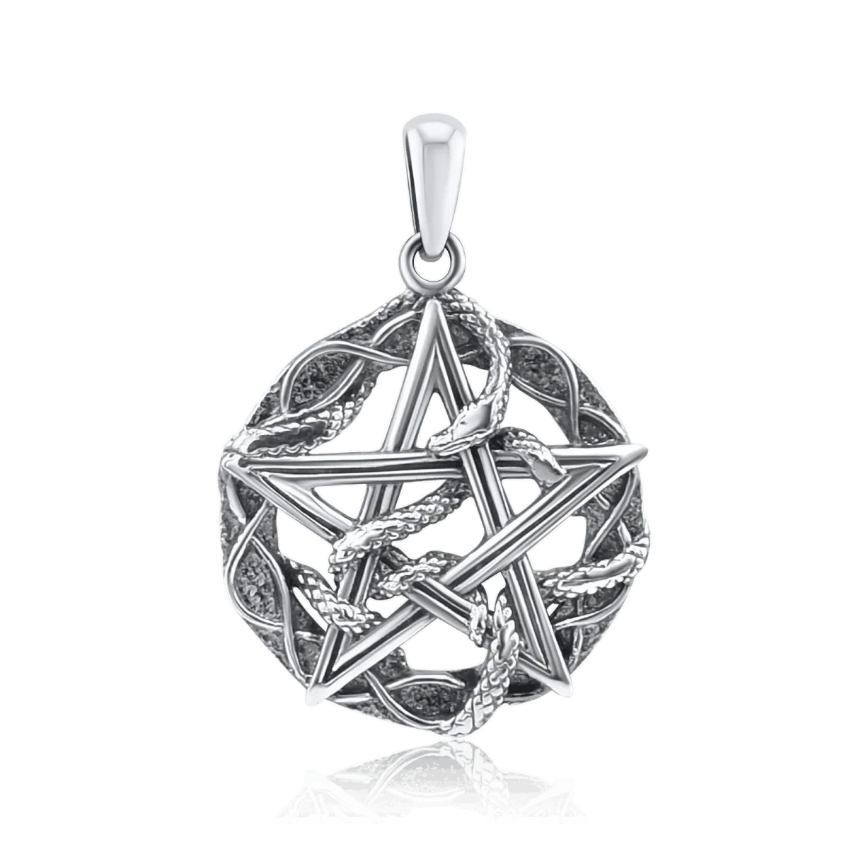 Medalion de argint „Pentagramă”