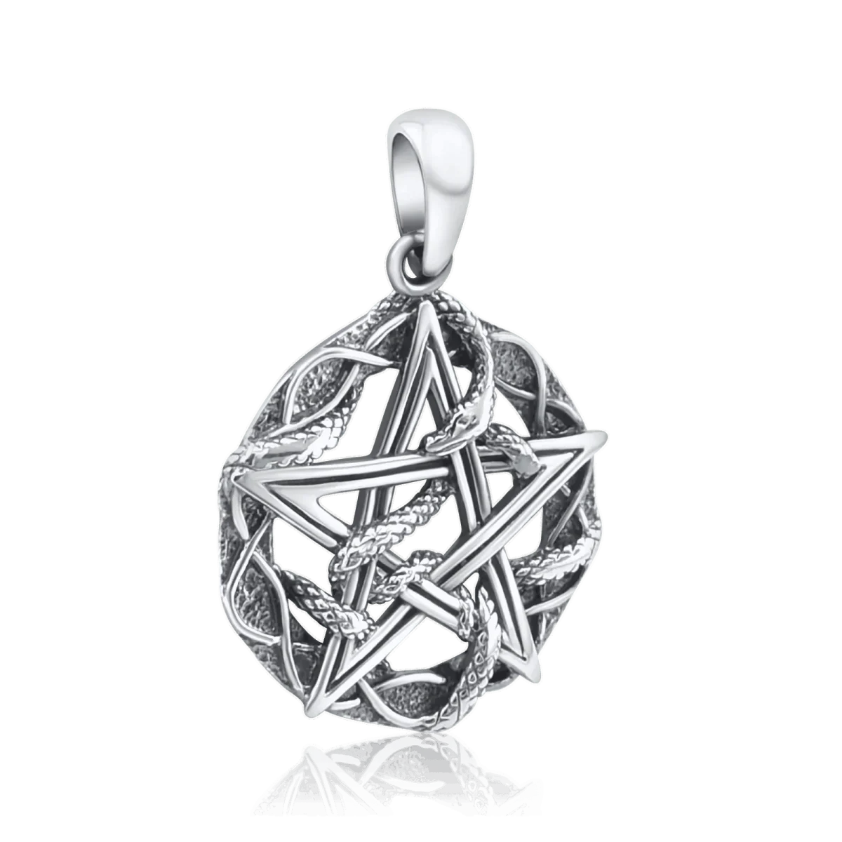 Medalion de argint „Pentagramă”