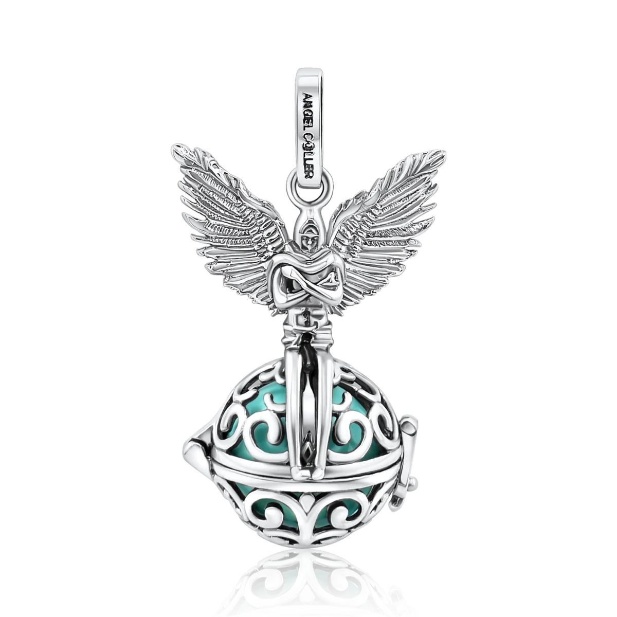 Medalion de argint pentru damă „Angel Caller”