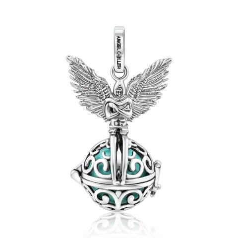 Medalion de argint pentru damă „Angel Caller”