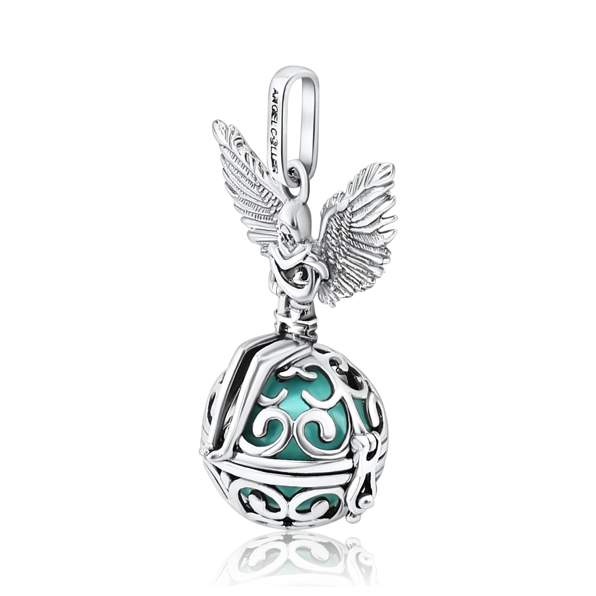 Medalion de argint pentru damă „Angel Caller”