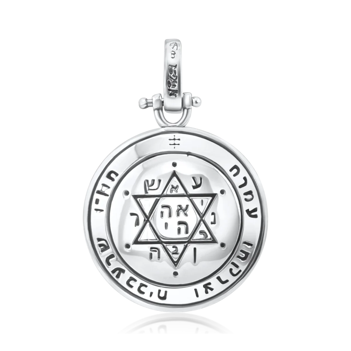 Medalion de argint pentru femei „Al doilea Pentacol al lui Jupiter”