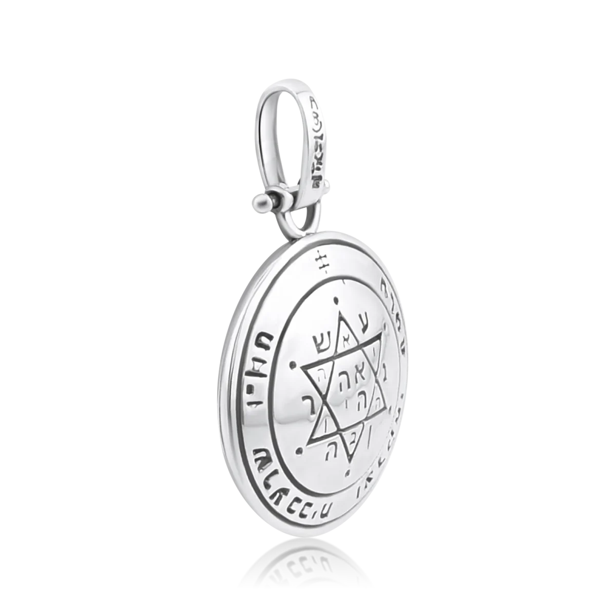 Medalion de argint pentru femei „Al doilea Pentacol al lui Jupiter”