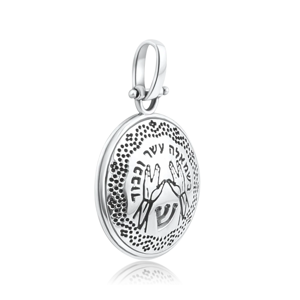 Medalion de argint pentru femei „Al doilea Pentacol al lui Jupiter”