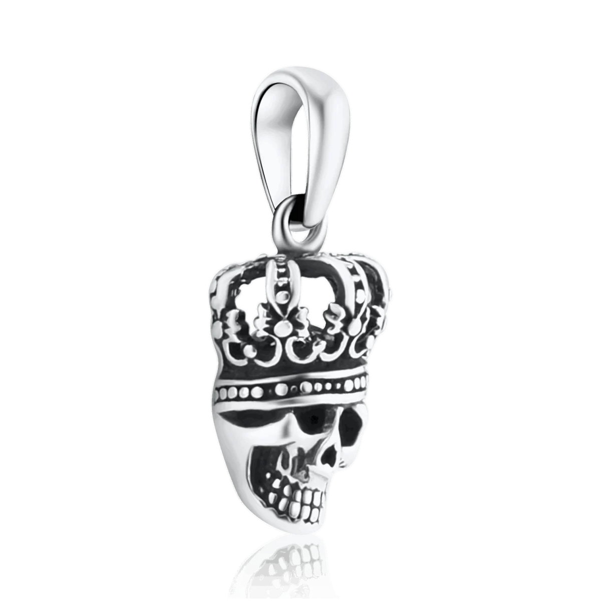 Medalion de argint „Skeleton king”
