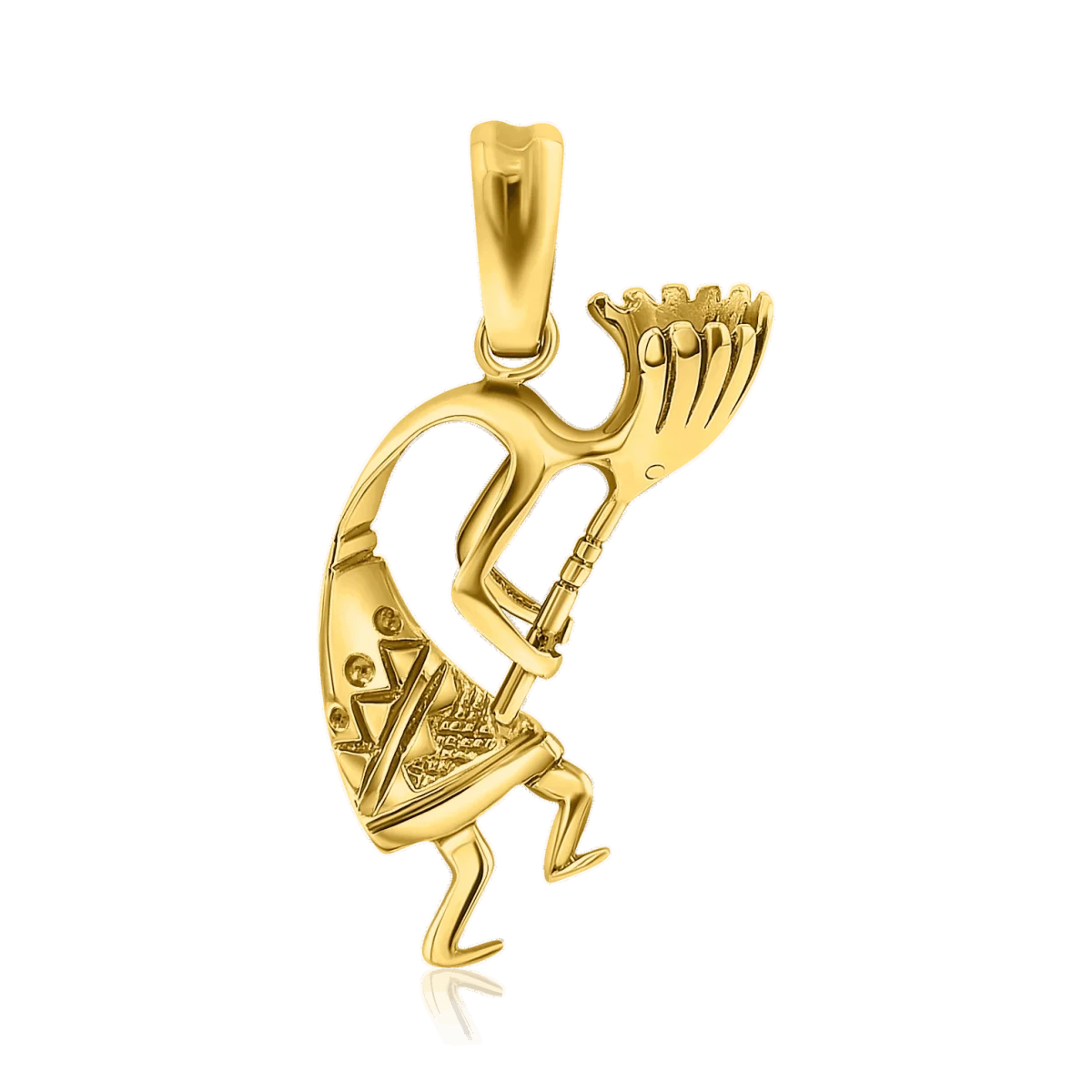 Medalion de aur „Kokopelli”