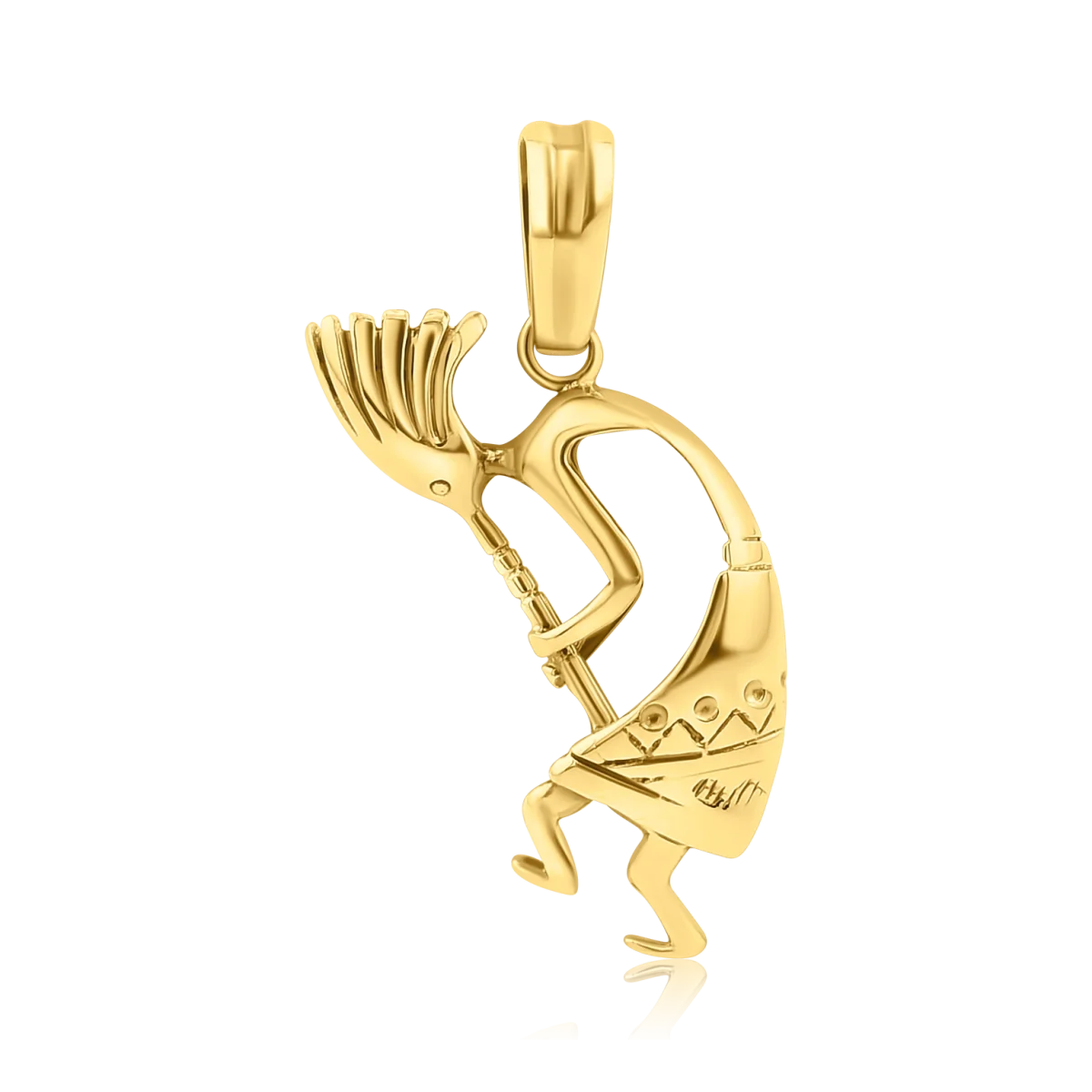 Medalion de aur „Kokopelli”