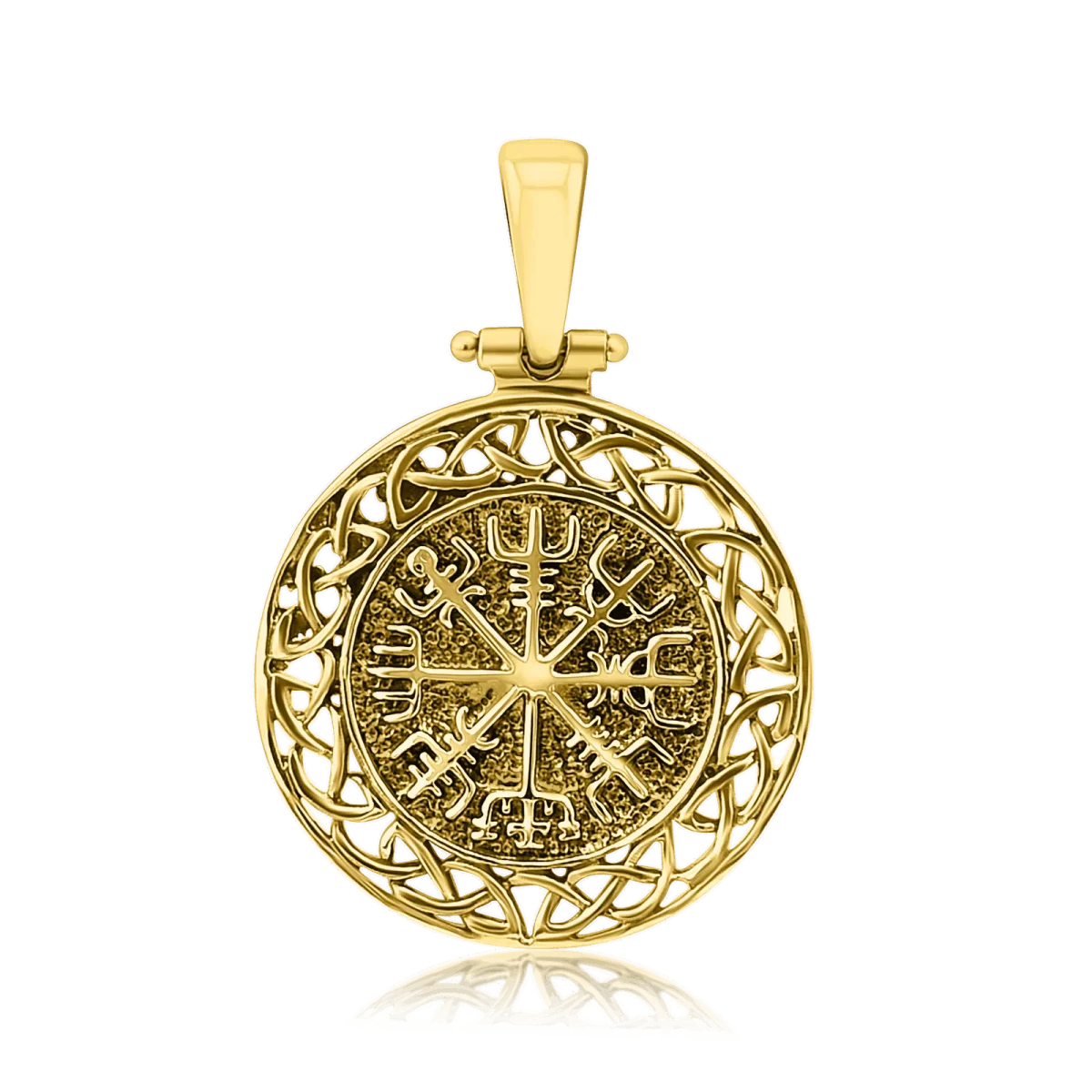 Medalion de aur „Vegvisir”