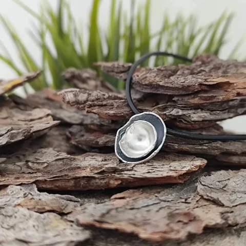 Medalion din argint „Flora Nox”